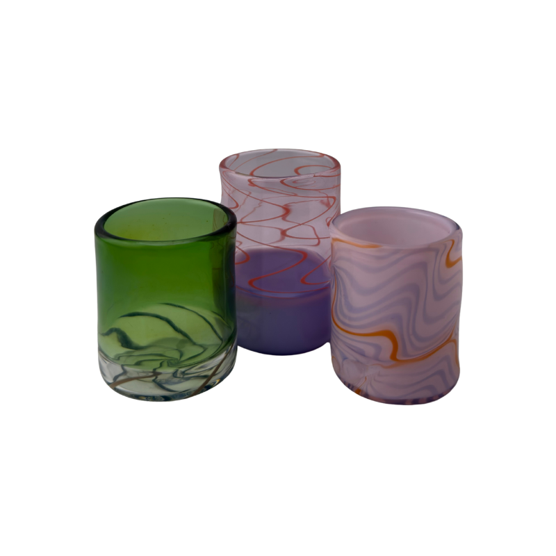 Dreishotzy — handmade glass drinkware