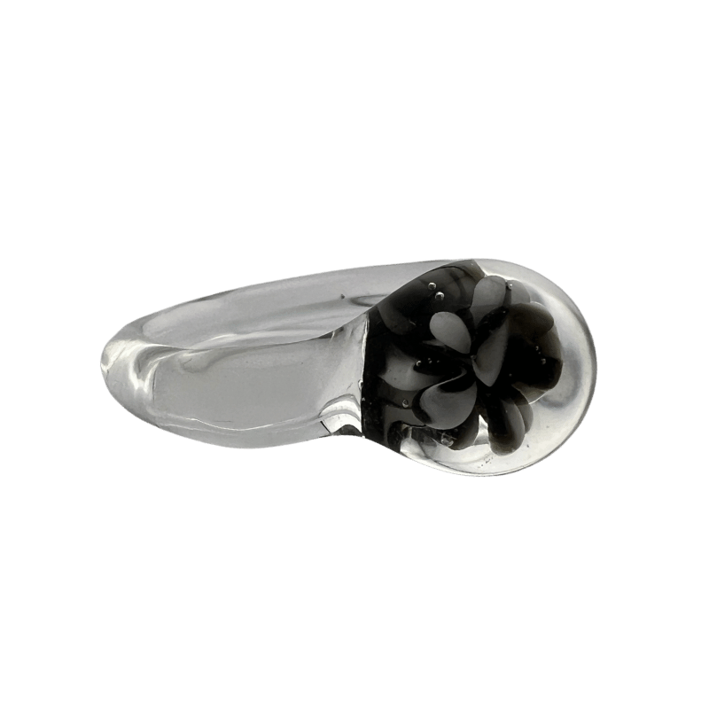 Damka — handmade glass ring