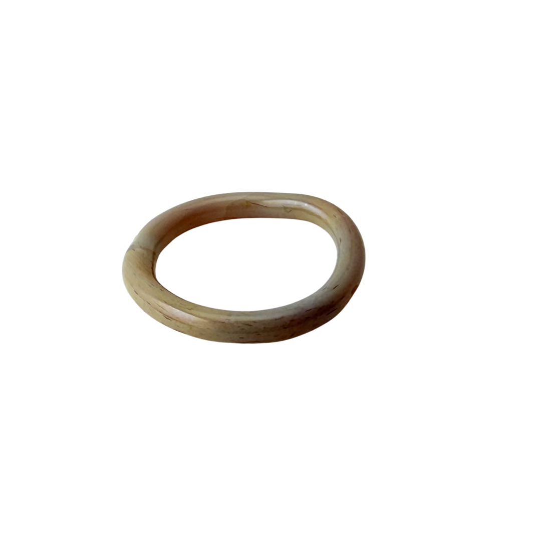Caramel — handmade glass ring