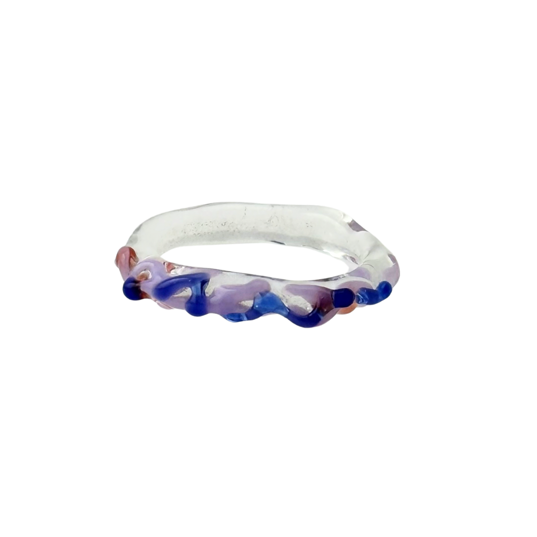 Varo Kacho Strings — handmade glass ring