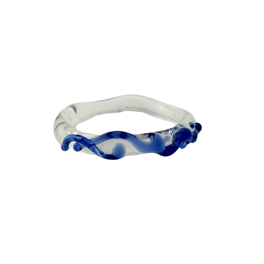 Kacho Strings — handmade glass ring