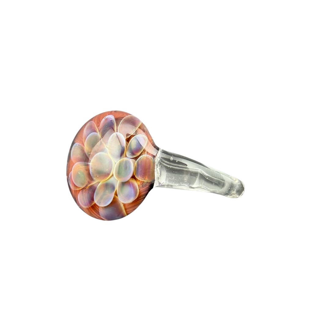 Implo Ruby — handmade glass ring