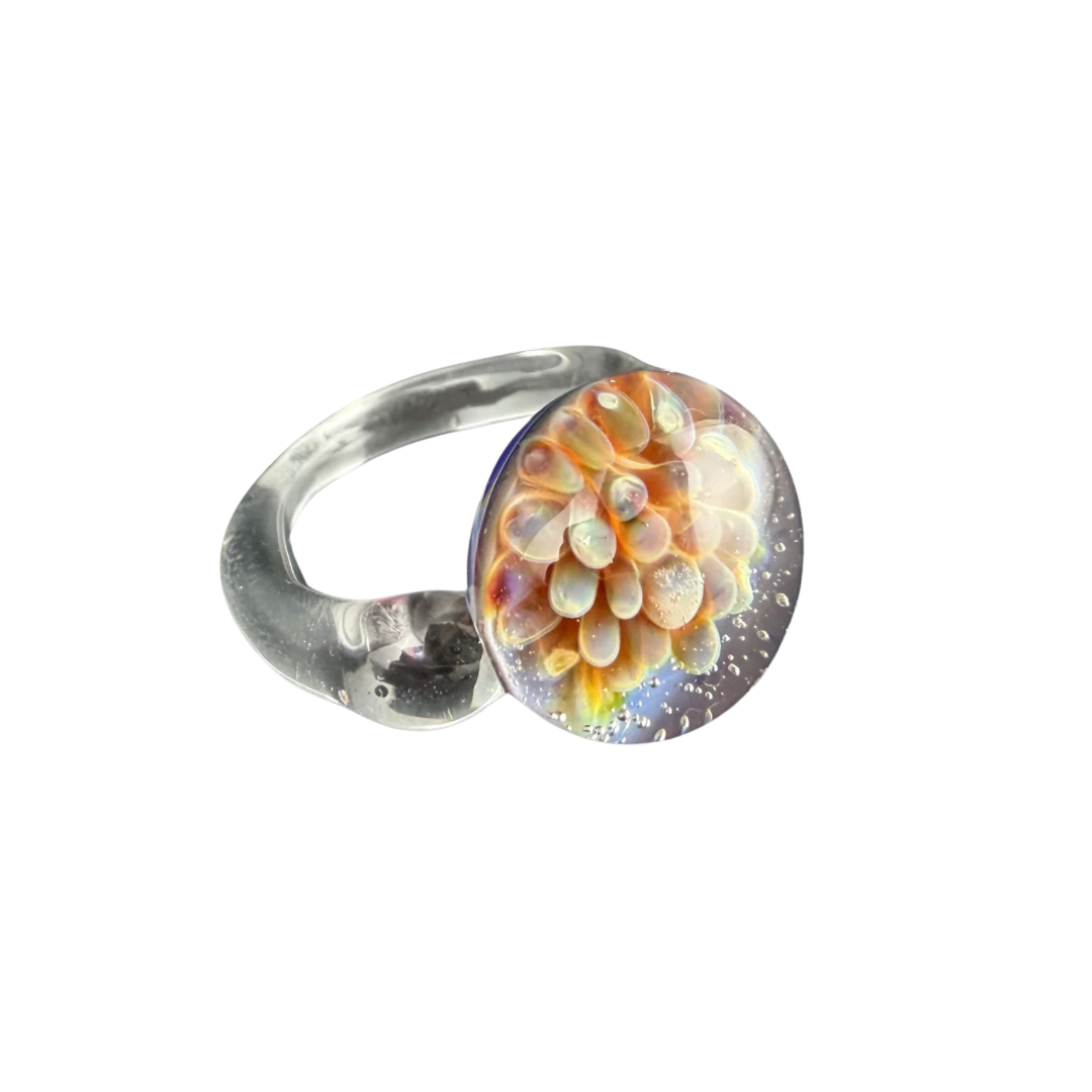 Implo Ap Ap — handmade glass ring