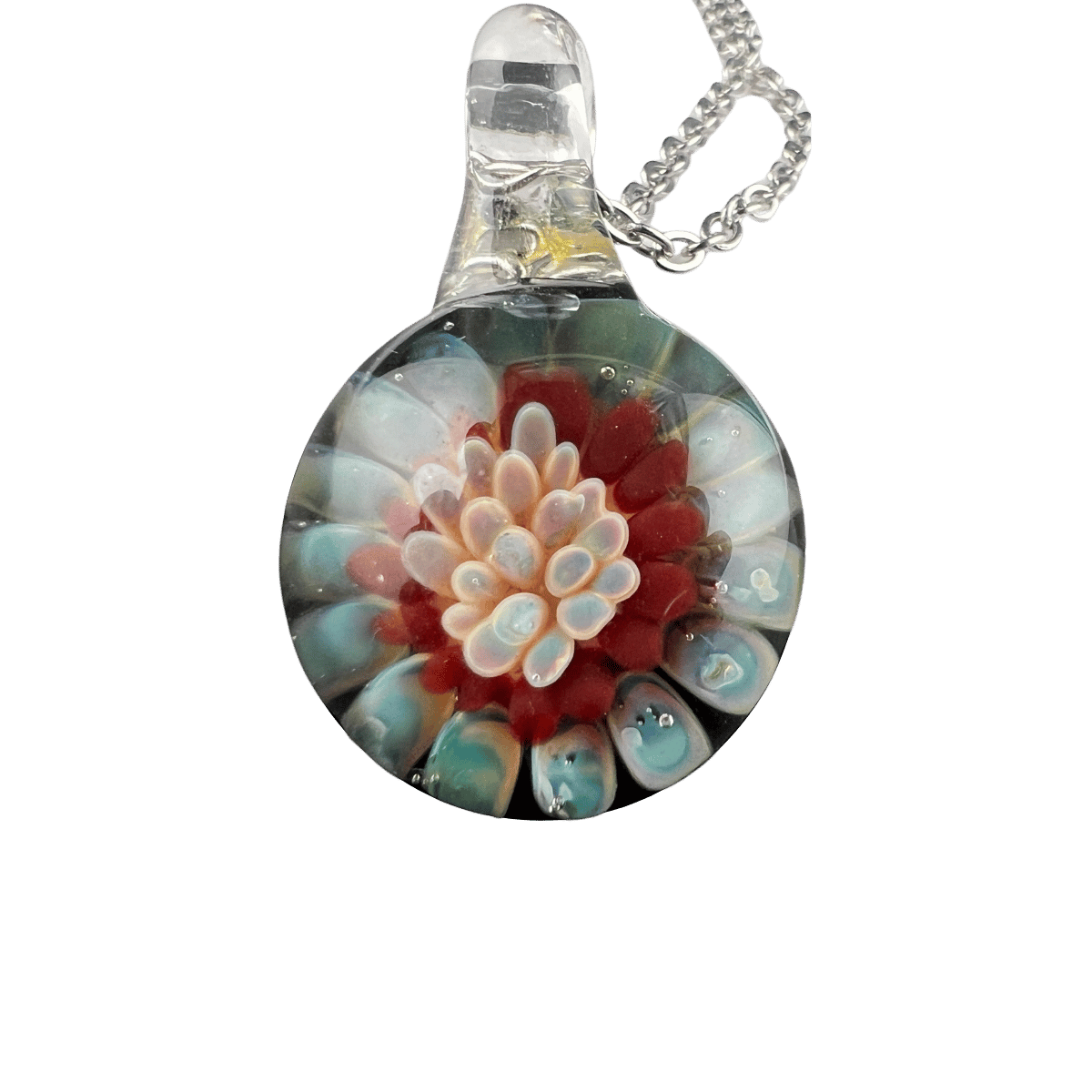 Ap Draco — handmade glass pendant
