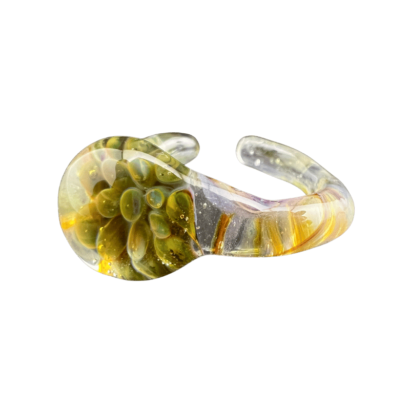 Open Yaro — handmade glass ring