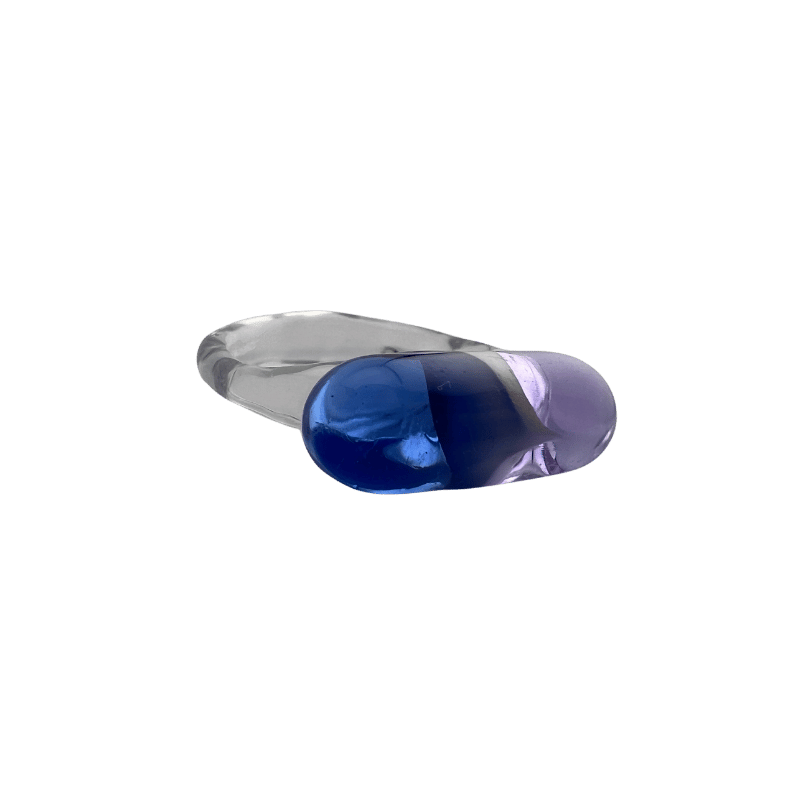 Sago Kacho — handmade glass ring