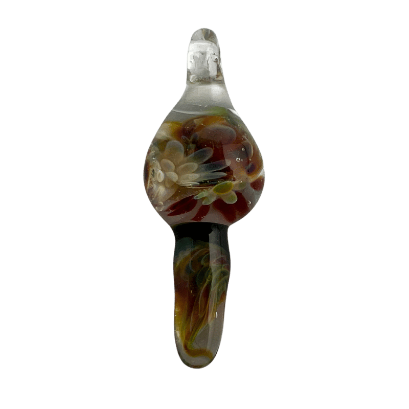 Shards Implo — handmade glass pendant