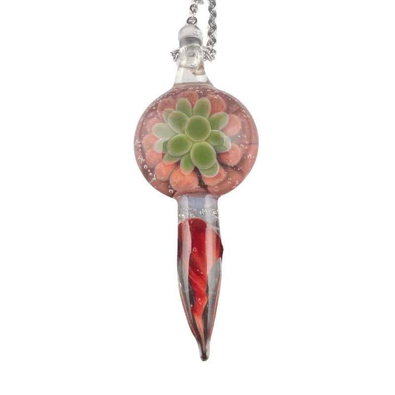 Shengarilla — handmade glass pendant