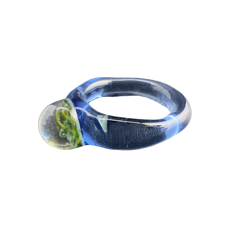 Reef — handmade glass ring