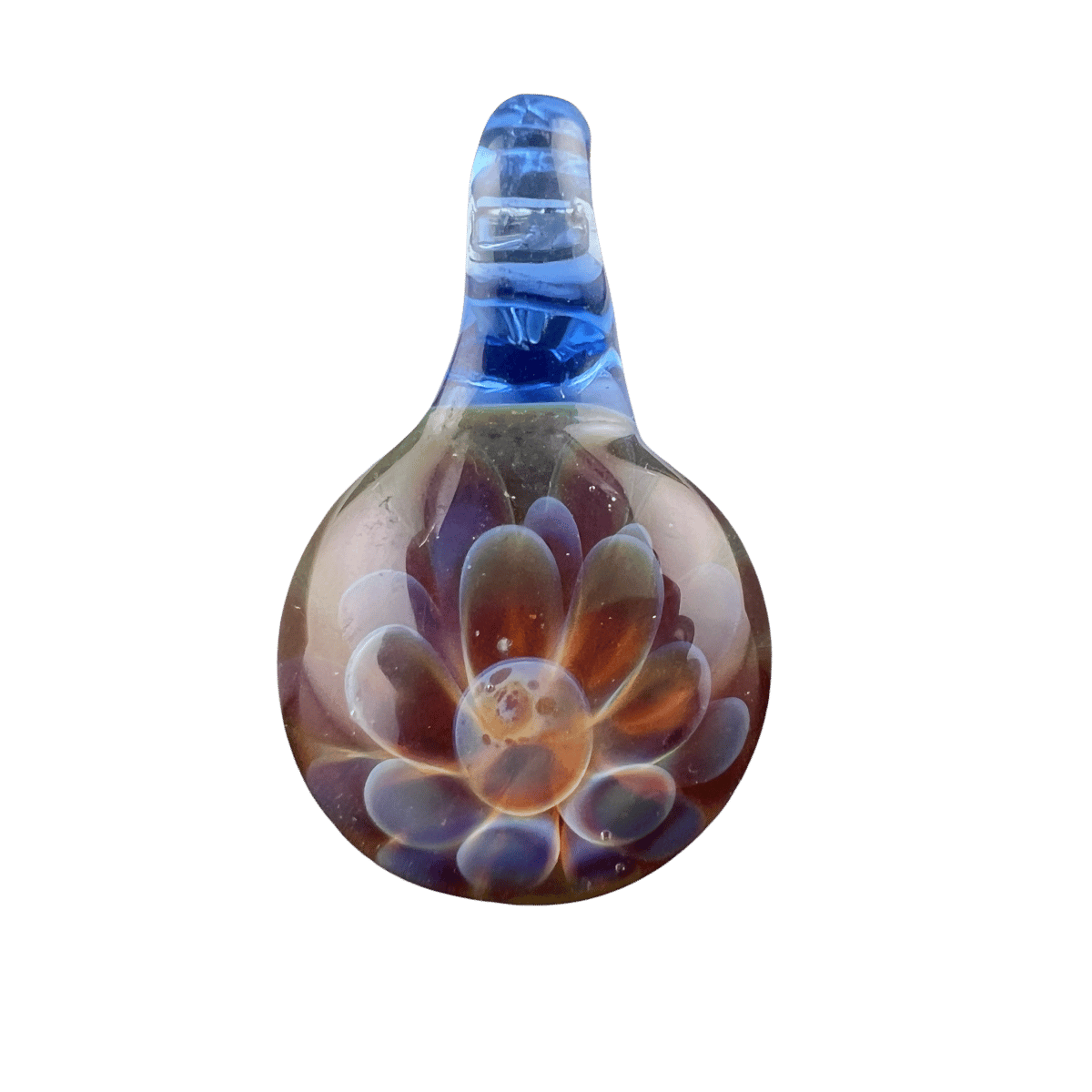 Sea Ap — handmade glass pendant