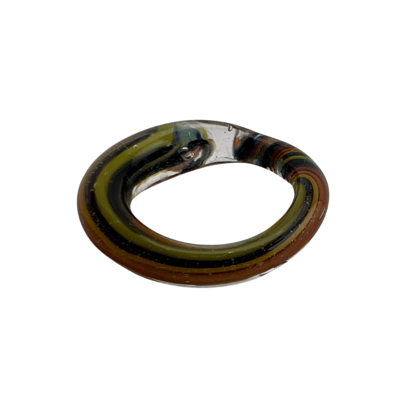 Slivo — handmade glass ring