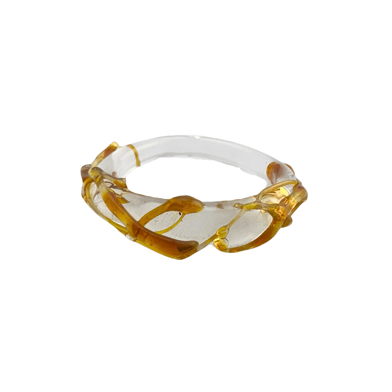 Web Zaho — handmade glass ring