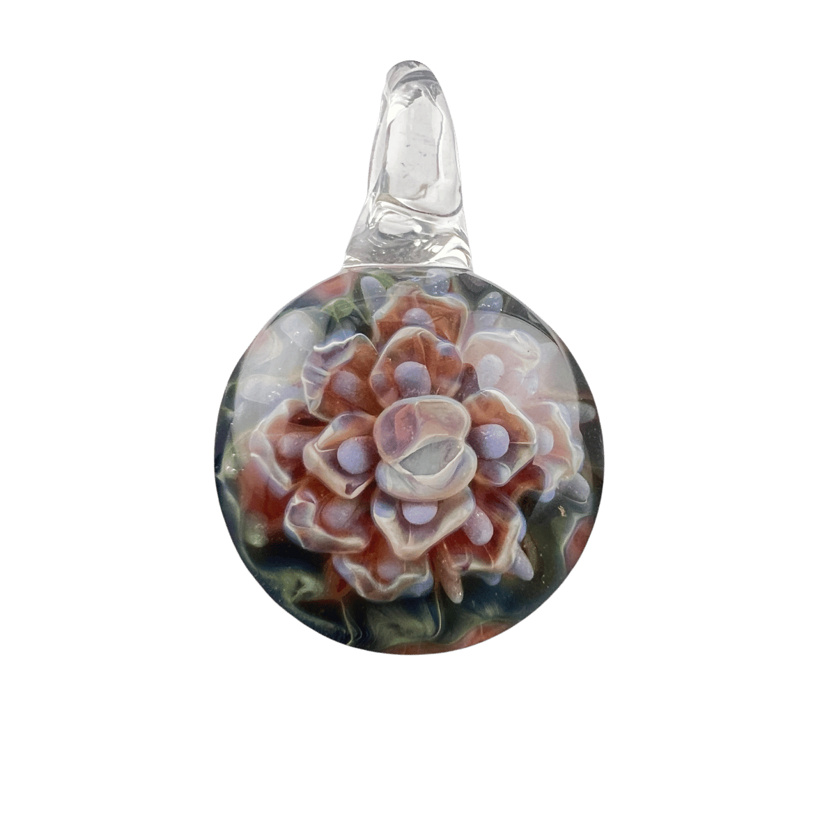 Ninja Implo — handmade glass pendant