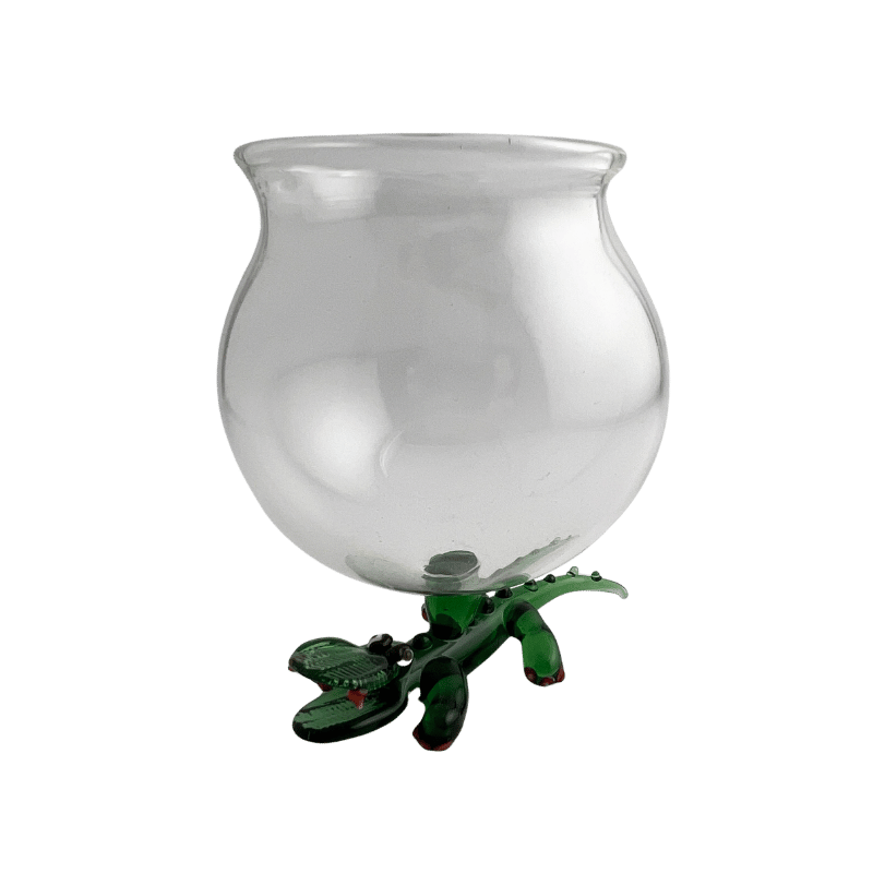 Aligator — handmade glass drinkware